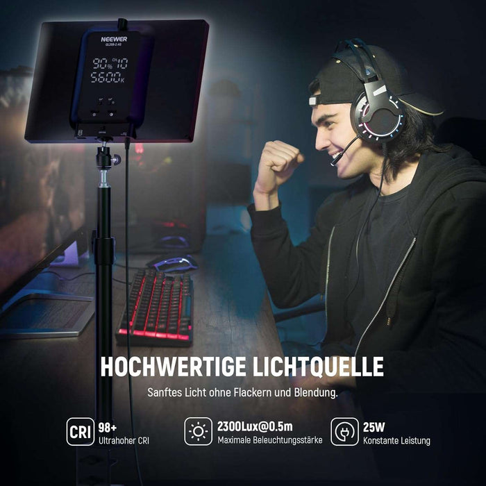 NEEWER GL25B 33cm Lichtpanel Keylight