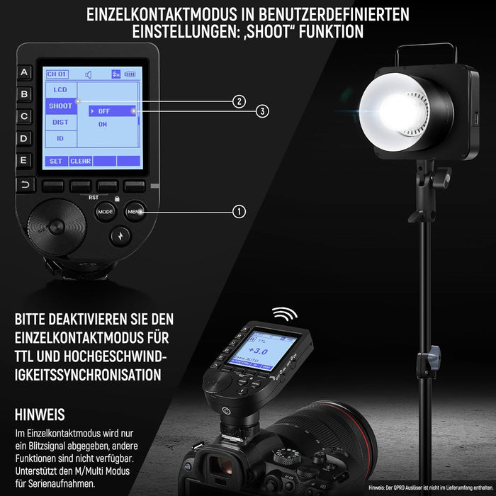 NEEWER Q4 400Ws 2.4G TTL HSS Blitz