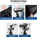 NEEWER X17 Teleprompter mit RT 110 Fernbedienung und APP Steuerung