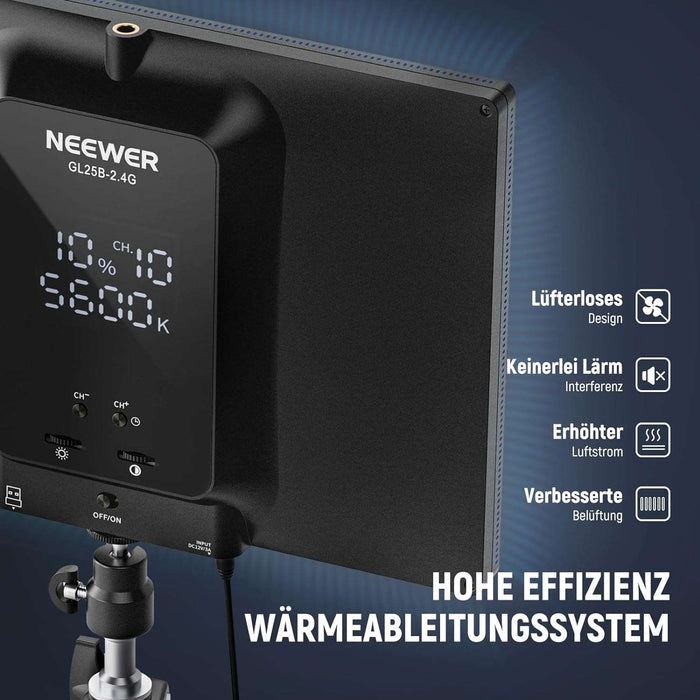 NEEWER GL25B 33cm Lichtpanel Keylight
