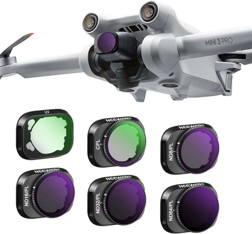 NEEWER 6er ND/PL Filter Set kompatibel mit DJI Mini 3/Mini 3 Pro