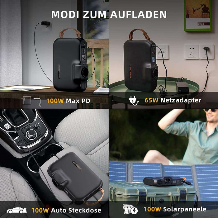 Egretech Plume 300 - kompakte Powerstation mit 260Wh Leistung
