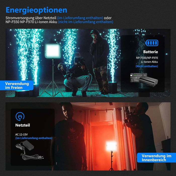 NEEWER 660 PRO RGB LED Videoleuchte