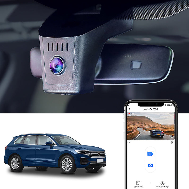 FITCAMX Dashcam für Volkswagen Touareg