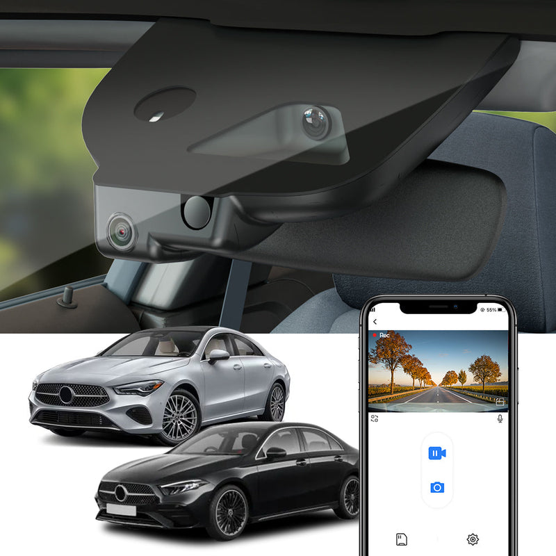 FITCAMX Dashcam für Mercedes-Benz A Class, CLA Class 2024-2026