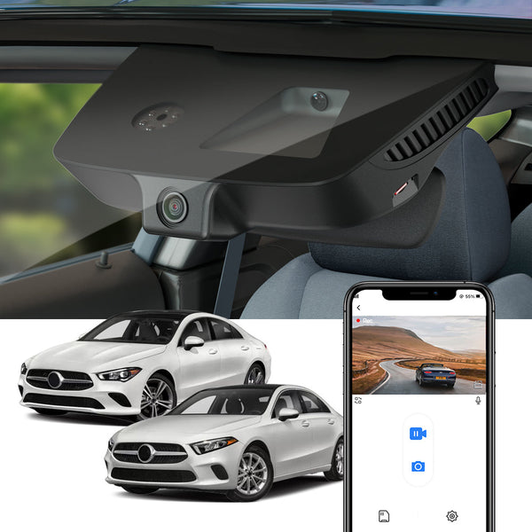 FITCAMX Dashcam für Mercedes-Benz A-Class 2012 - 2023 W176 W177 CLA-Class 2014 - 2023 C117 C118