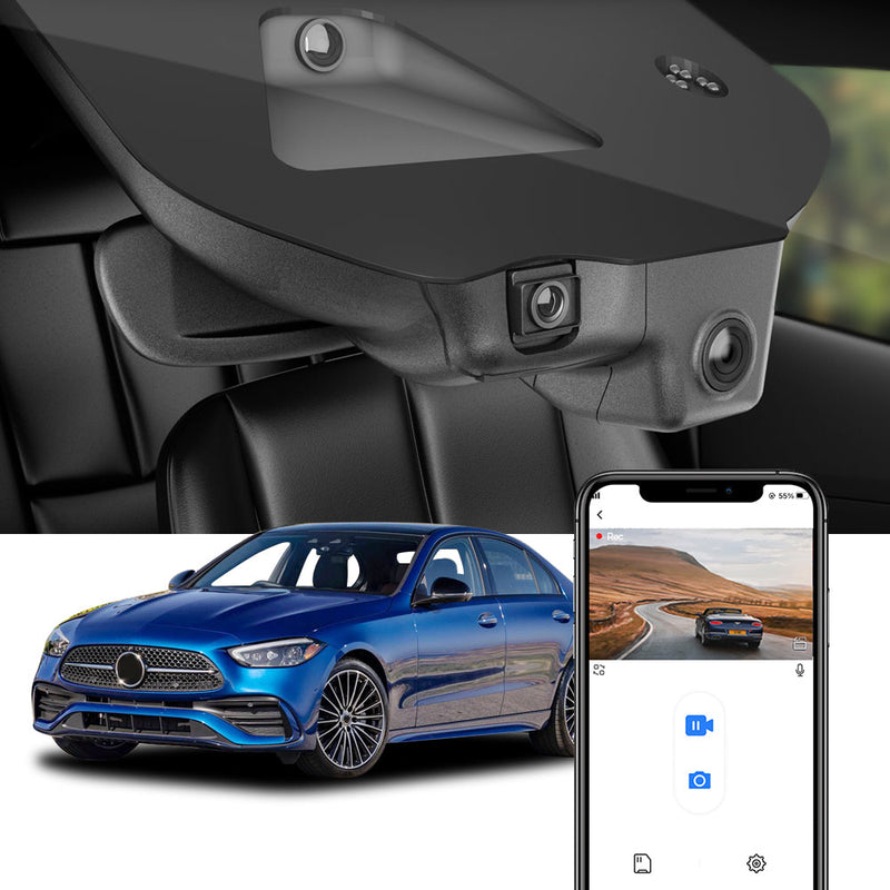 FITCAMX Dashcam für Mercedes Benz C Class 2022-2025 W206