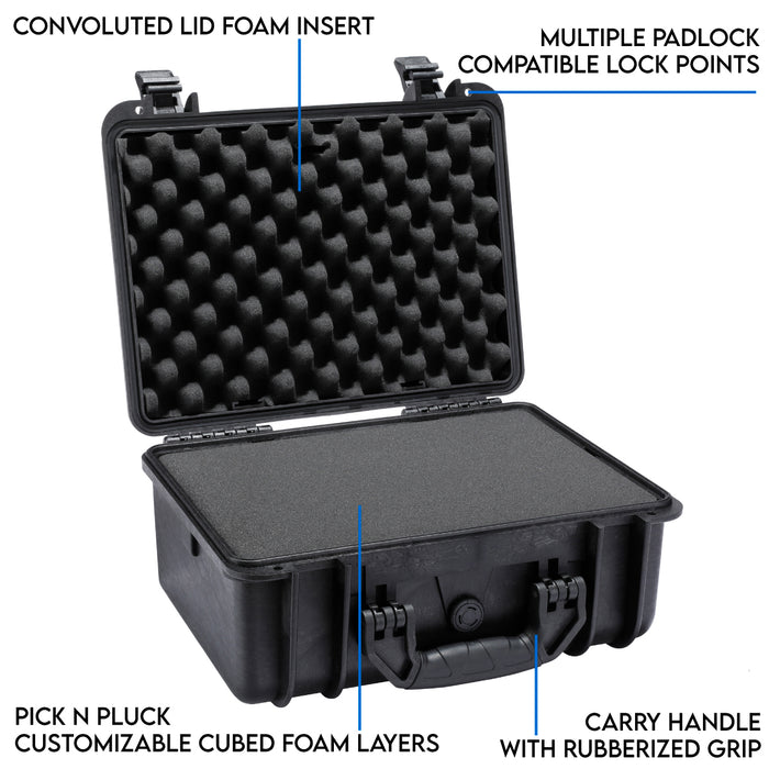 DCB 4103F waterproof protective case with foam