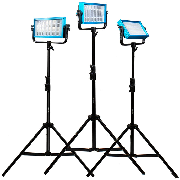 Dracast Pro Series LED500 - Tageslicht 3er Licht-Set