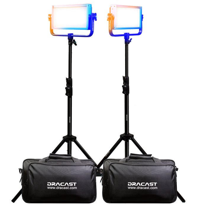 Dracast Plus Series LED500 - Bi-Color 2er Licht-Set