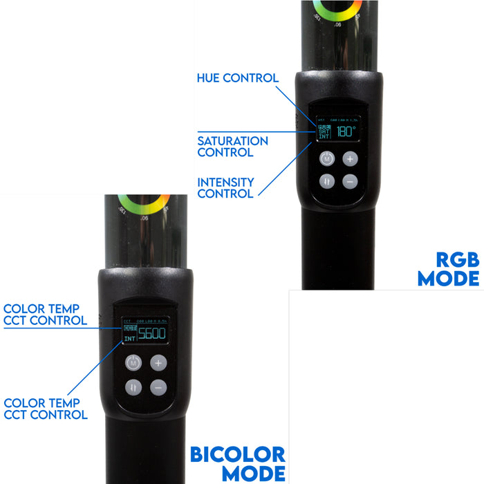 Dracast X Series LED800 Vollfarb Lichtstab RGBWW (40W)