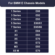 FITCAMX Dashcam für BMW E Chassis