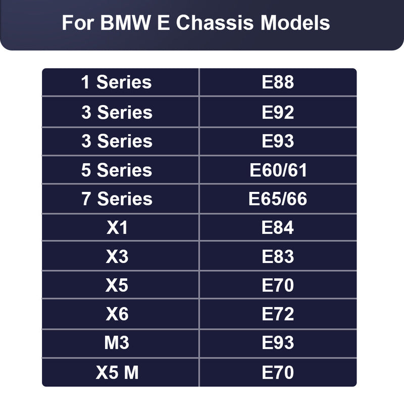 FITCAMX Dashcam für BMW E Chassis