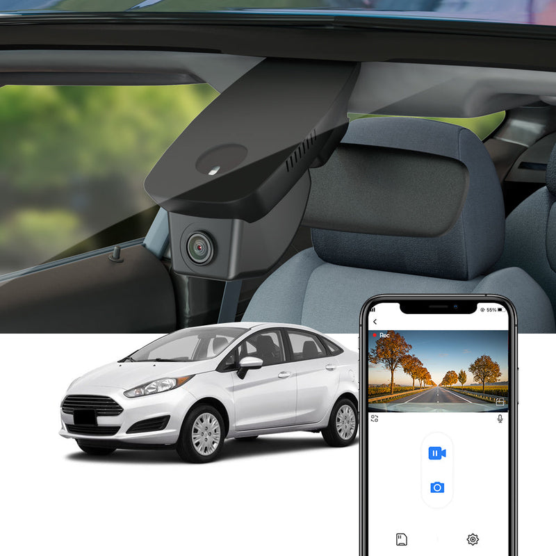FITCAMX Dashcam für Ford Fiesta MK7 MK7.5 2013-2017