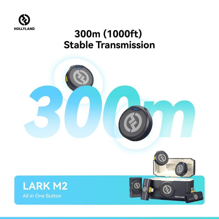 Hollyland Lark M2 Combo Kabelloses Mikrofon