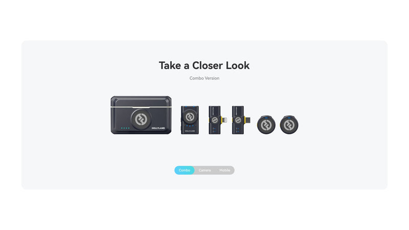 Hollyland Lark M2 Combo Wireless Microphone