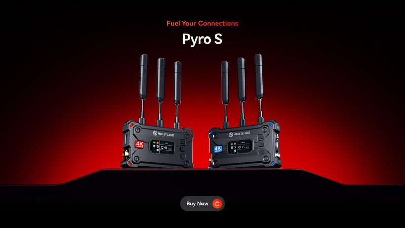 Hollyland Pyro S - innovative 4K video transmission system