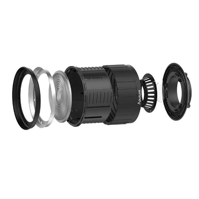 Aputure Fresnel 2x Mount (geöffnete OVP)