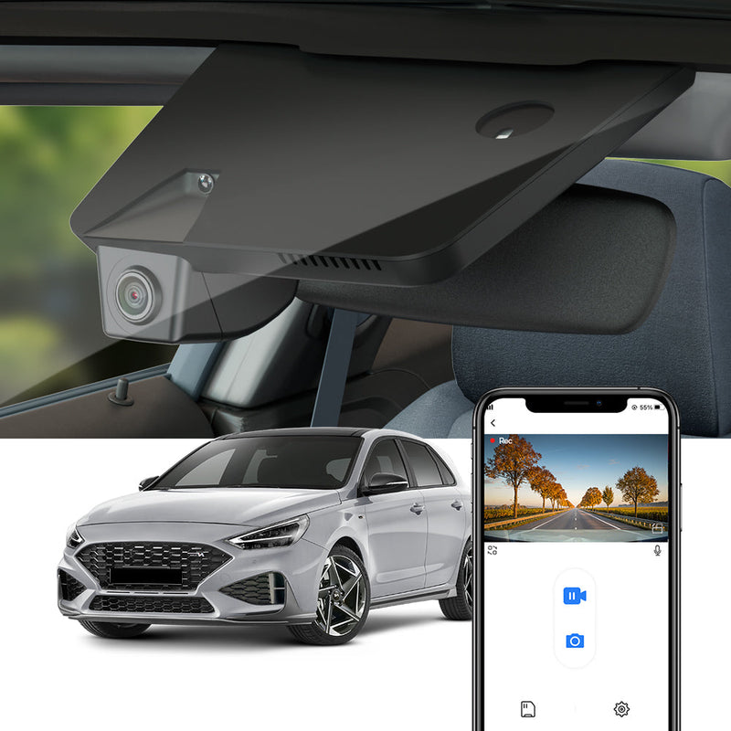 FITCAMX Dashcam für 2018 - 2024 Hyundai i30, i30N