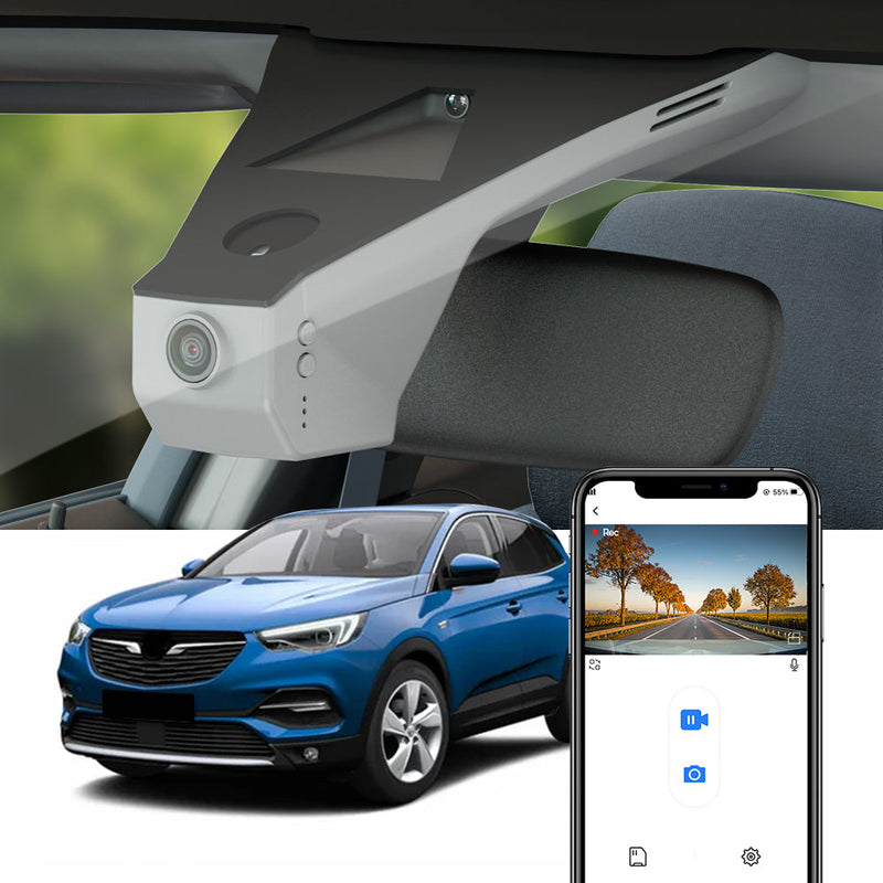 FITCAMX Dashcam für Opel (Vauxhall) Grandland, X, 2018-2023