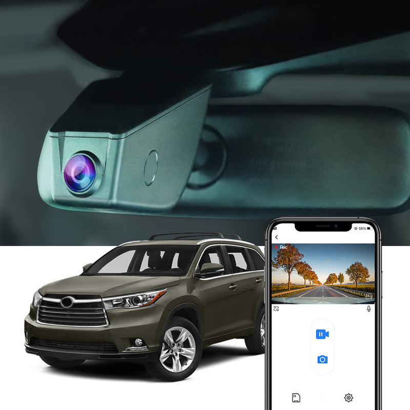 FITCAMX Dashcam für Toyota Highlander