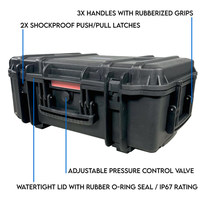 DCB 5453F waterproof protective case with foam
