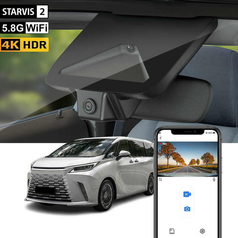 FITCAMX Dashcam für Lexus LM 2023-2025 (2. Generation)