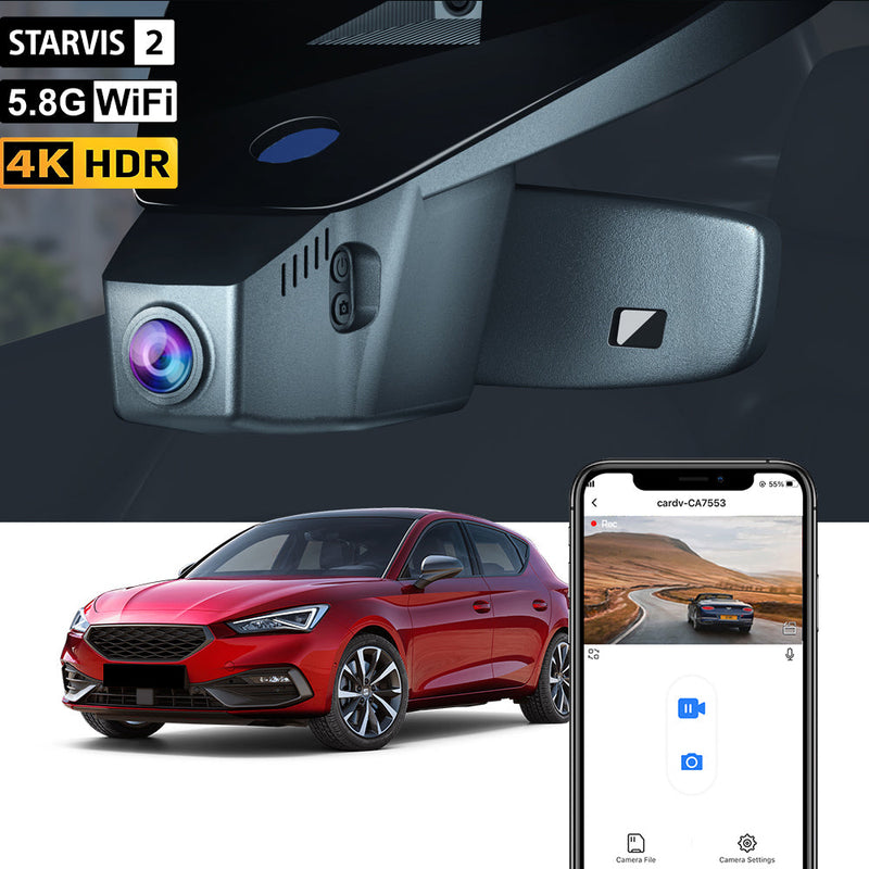 FITCAMX Dashcam für Seat Leon 2017-2025 (3. und 4. Generation)