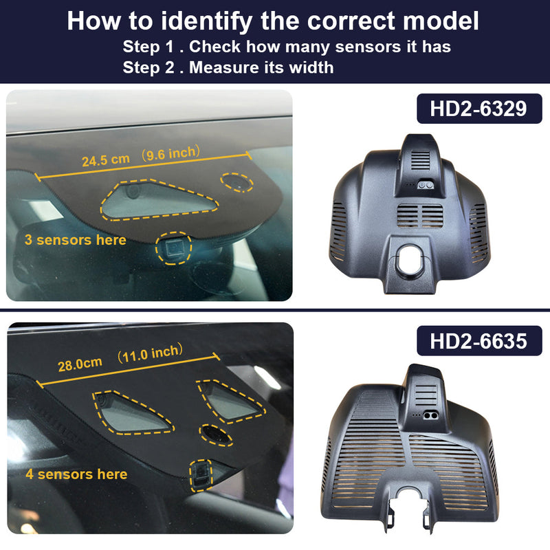 FITCAMX Dashcam für Mercedes Benz C Class 2022-2025 W206