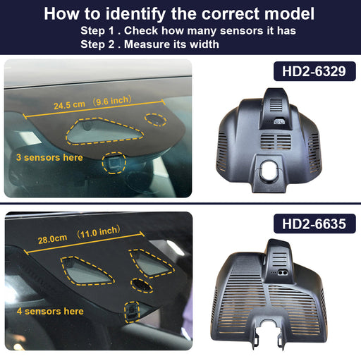 FITCAMX Dashcam für Mercedes Benz C Class 2022-2025 W206
