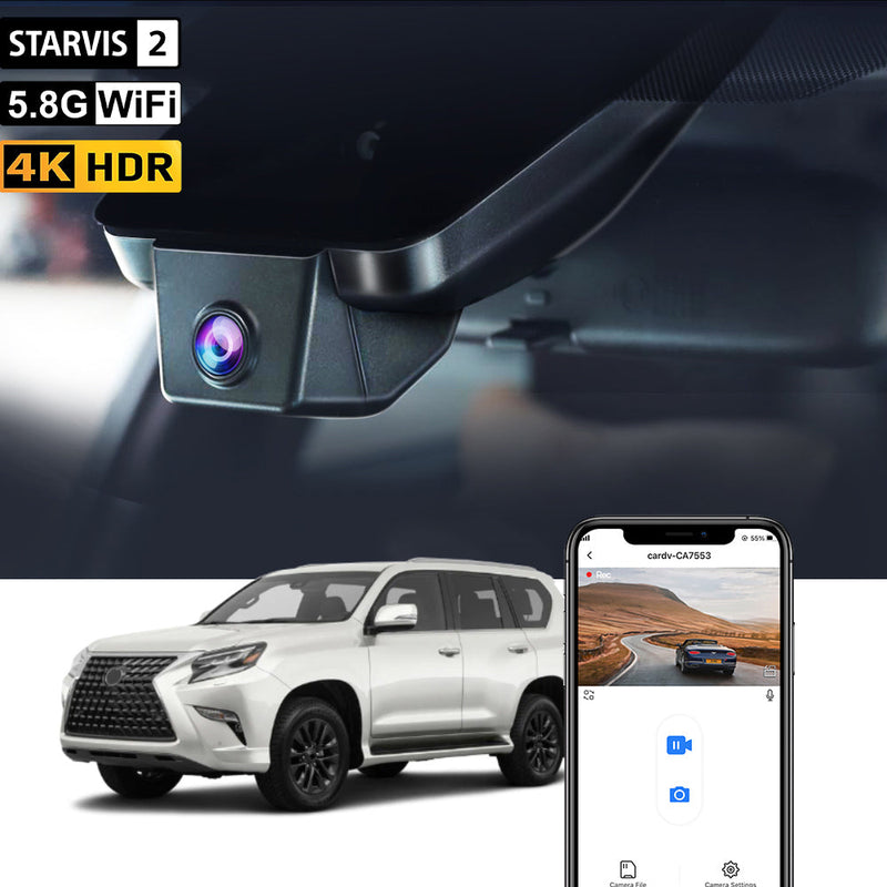 FITCAMX Dashcam für Toyota Land Cruiser 2020-2023