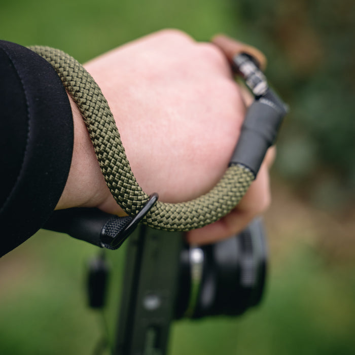 Kamera Handschlaufe Loop aus Kletterseil