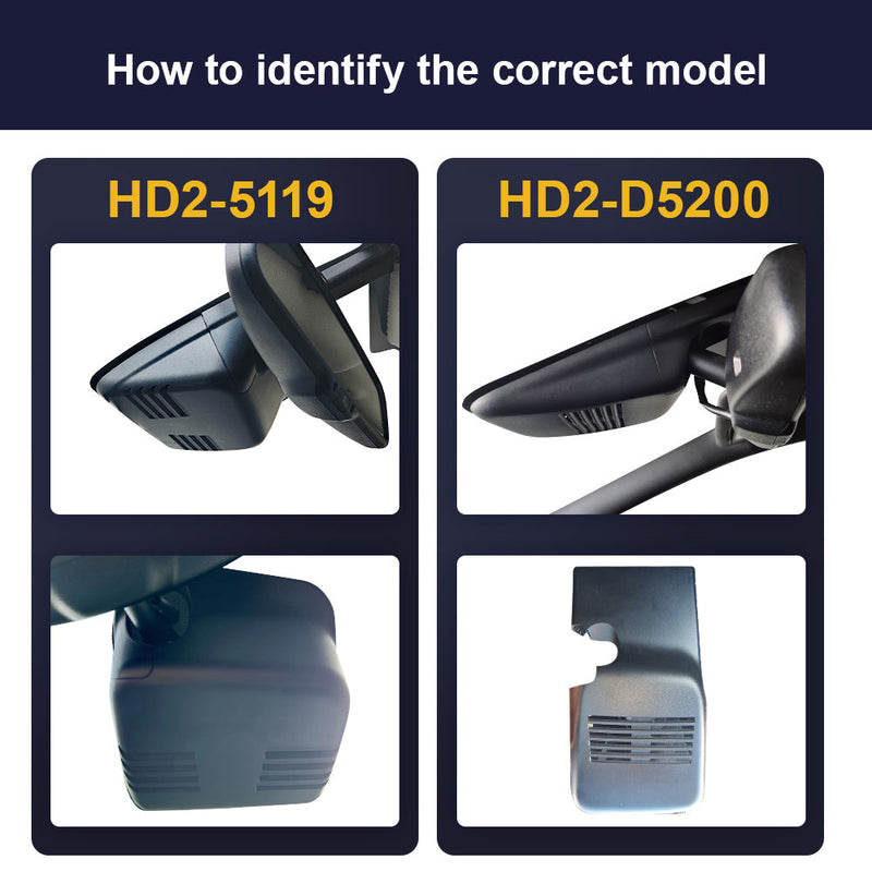 FITCAMX Dashcam für Nissan Qashqai 2014 – 2020（J11）