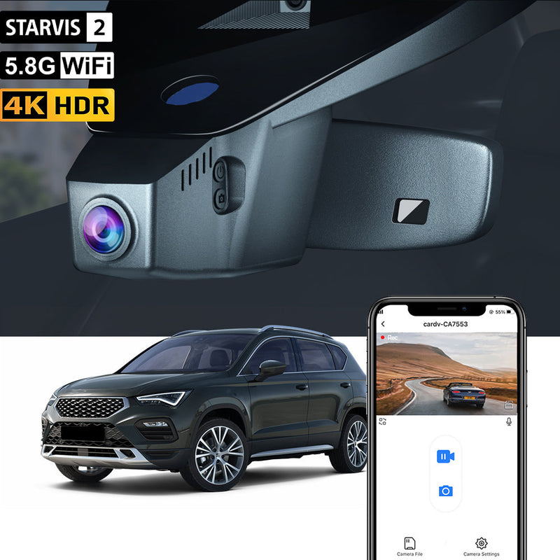 FITCAMX Dashcam für Seat Ateca 2018-2026