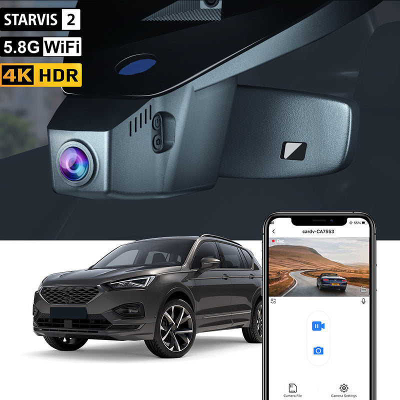 FITCAMX Dashcam für Seat Tarraco 2019-2025