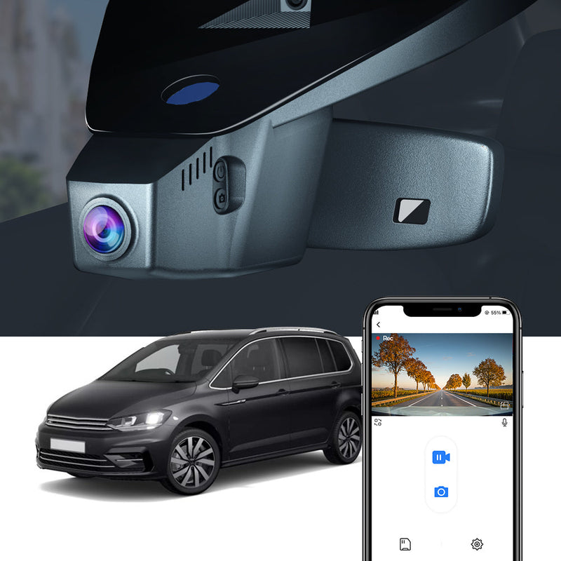 FITCAMX Dashcam für Volkswagen Touran 2016-2025