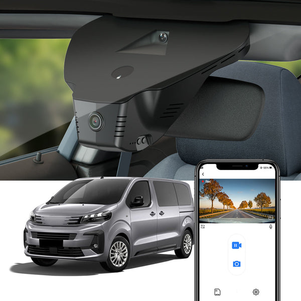 FITCAMX Dashcam für Peugeot Traveller, e-Traveller, 2025 2026