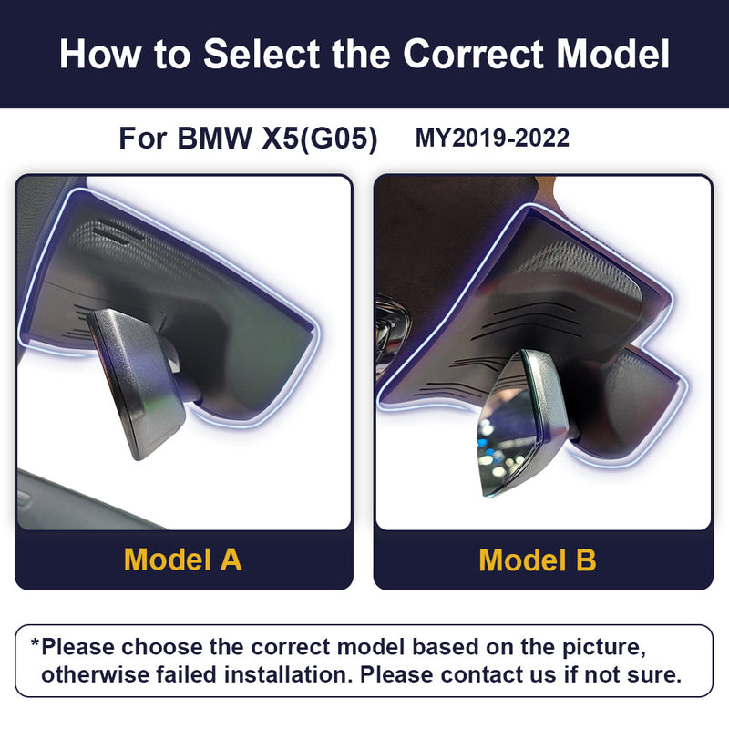 FITCAMX Dashcam für BMW X5