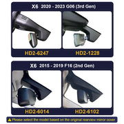 FITCAMX Dashcam für BMW X6 (G06 F16)