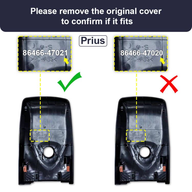 FITCAMX Dashcam für Toyota Prius