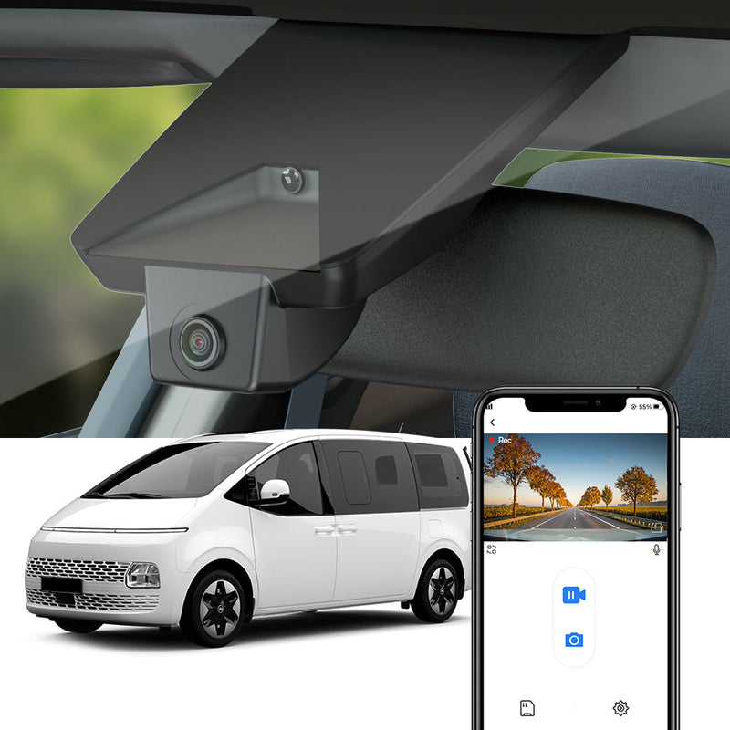 FITCAMX Dashcam für Hyundai Staria 2021-2025 (Spiegelabdeckung Teilenummer 96030-CG500)