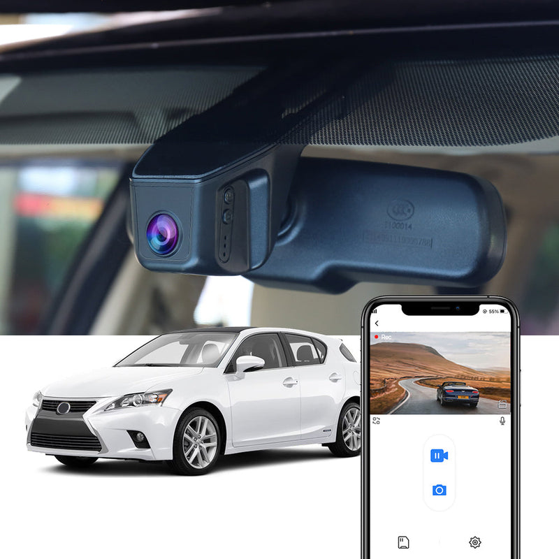 FITCAMX Dashcam für Lexus CT 200h 2011-2020