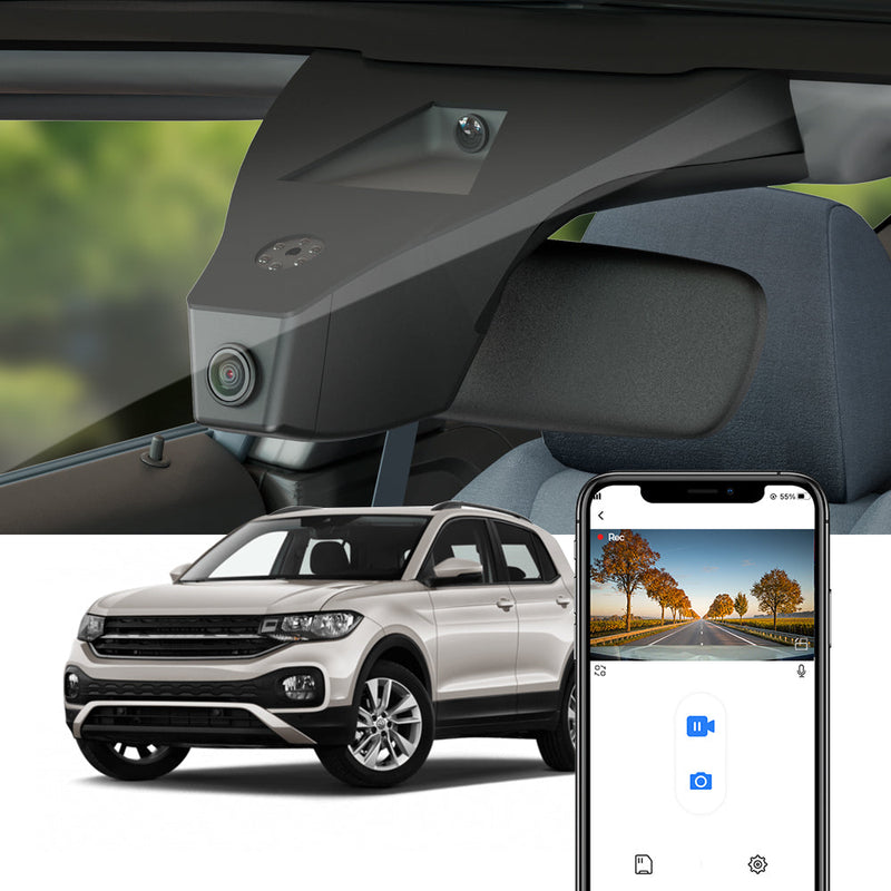 FITCAMX Dashcam für Volkswagen T-Cross 2018 - 2026