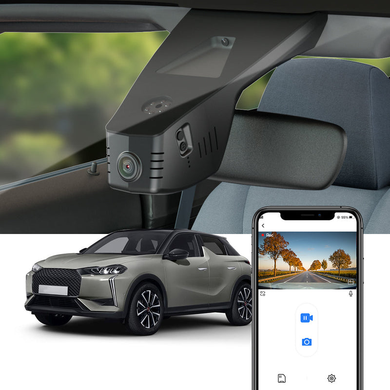 FITCAMX Dashcam für DS 3, DS 3 CROSSBACK 2022-2026