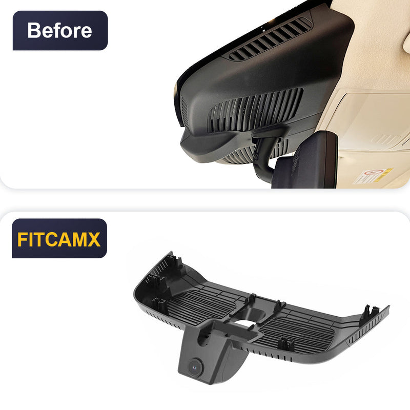 FITCAMX Dashcam für Mercedes-Benz V-Class (facelift) EQV Vito eVito 2024-2026