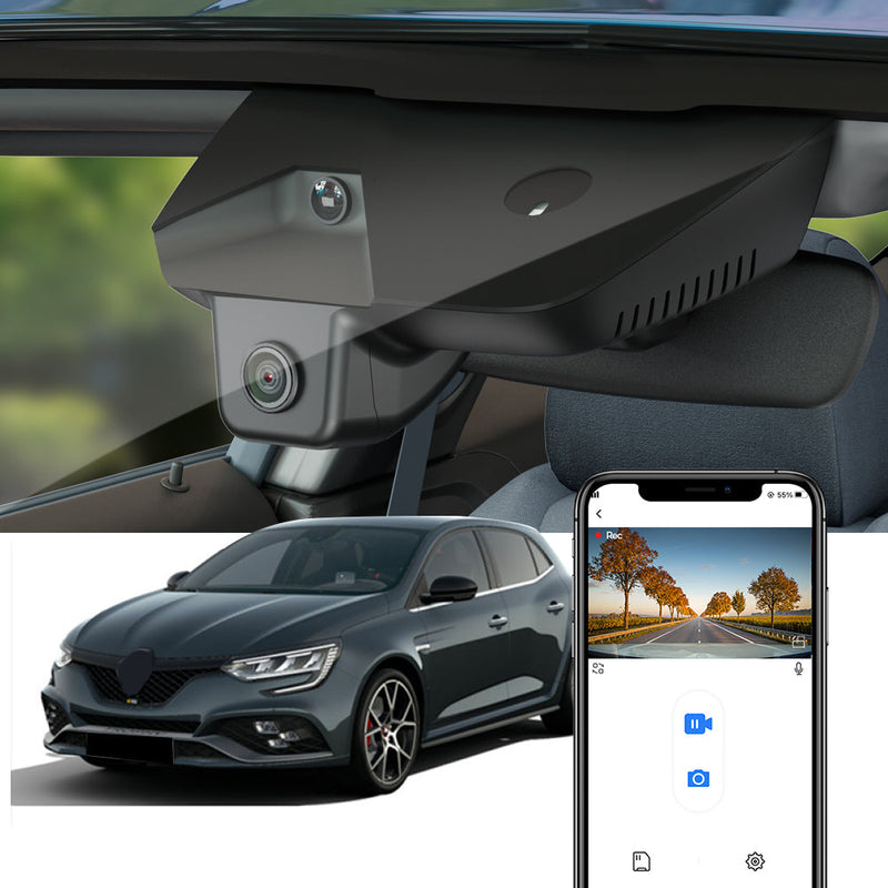 FITCAMX Dashcam für Renault Megane RS 2021-2023 facelifted