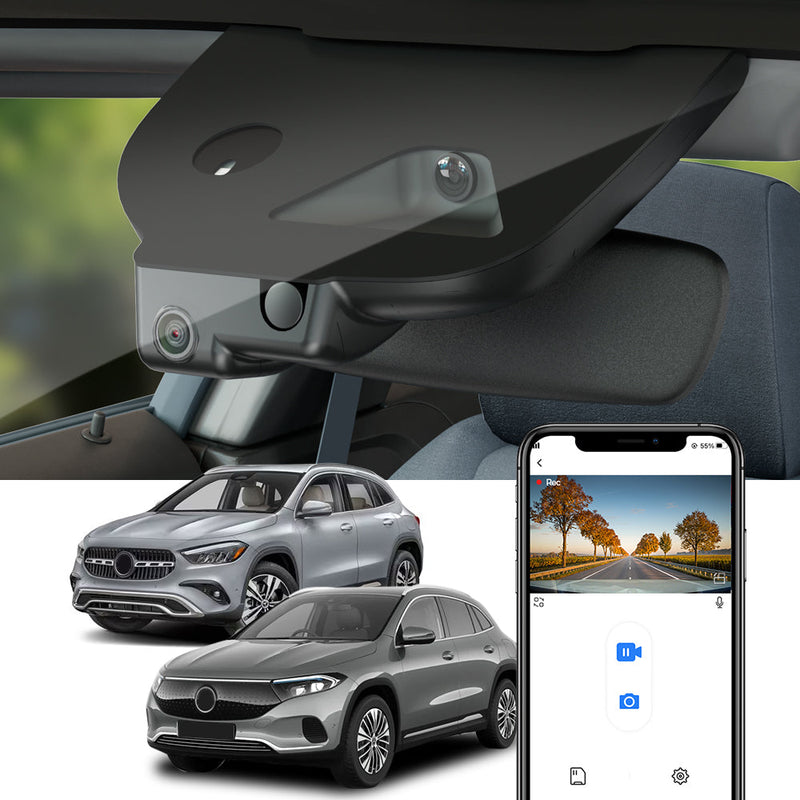 FITCAMX Dashcam für Mercedes-Benz EQA, GLA, B Class 2024-2026