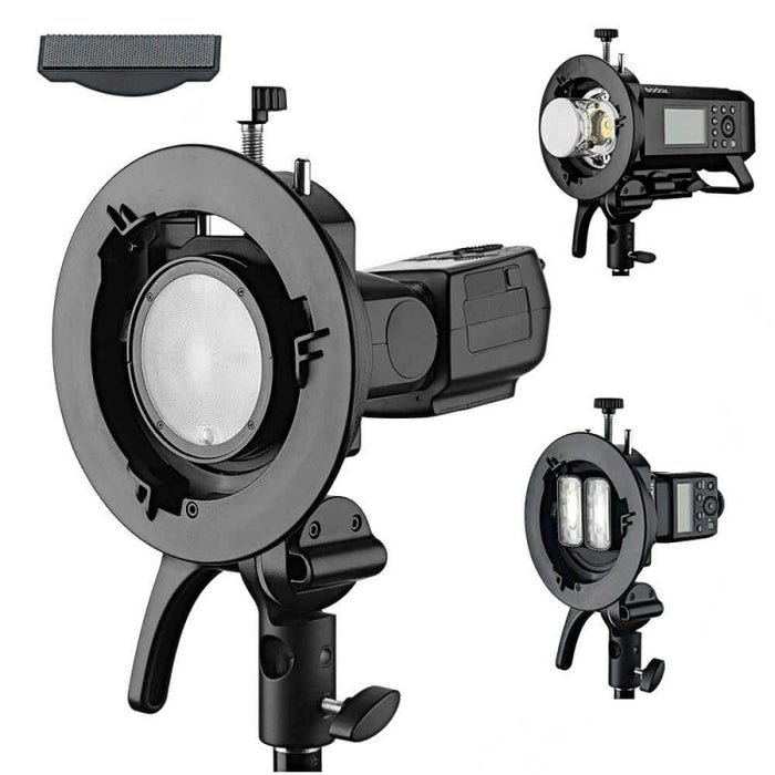 Godox S2 Blitzhalter mit Bowens-Mount (geöffnete oder keine OVP)