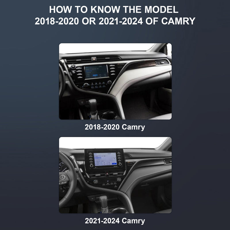 FITCAMX Dashcam für Toyota Camry