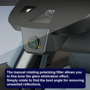 FITCAMX CPL-Filter (Polarisationsfilter) für die Frontkamera